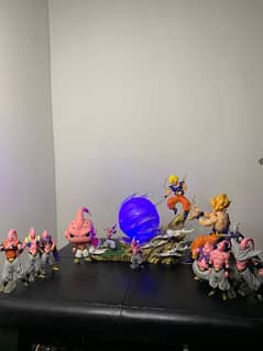 Dragon ball z Majin Buu saga action figure set