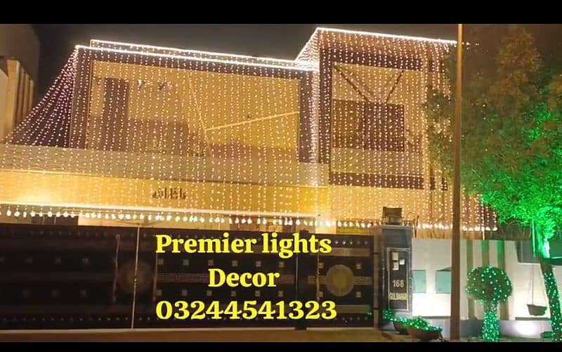 wedding lighting decoration/House lighting decoration/Dj sound system 9