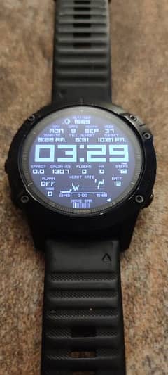 Garmin Fenix 6 Sapphire DLC Black GPS  Multi-sport Smart Watch