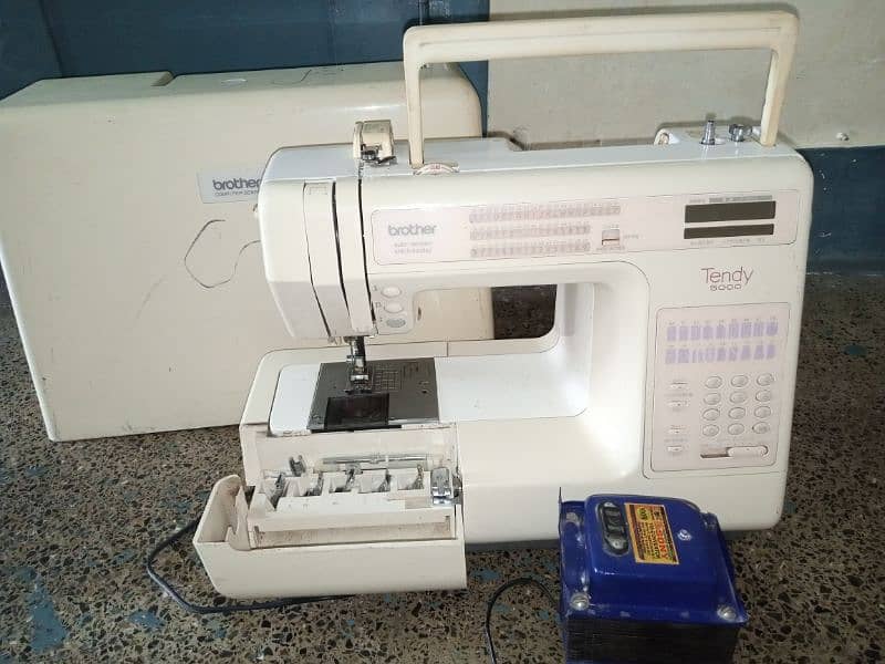 automatic sewing machine with 110 adapter 5