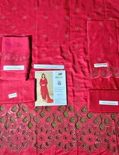 Rawish Embroidered Viscose Available in 3Pc