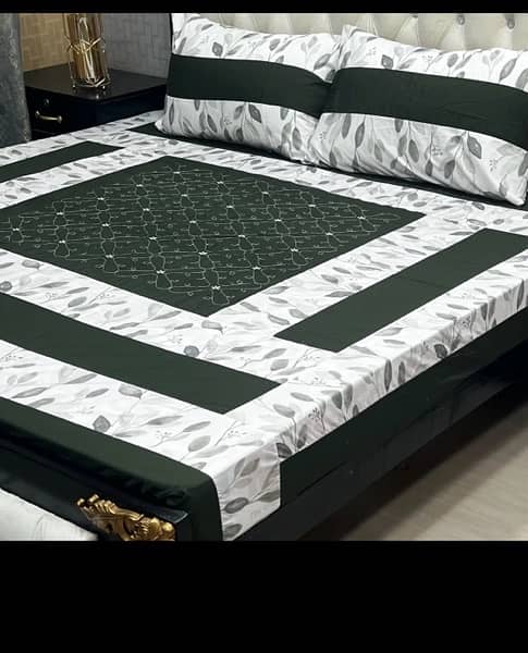 Nishat export quality king size bedsheet 2