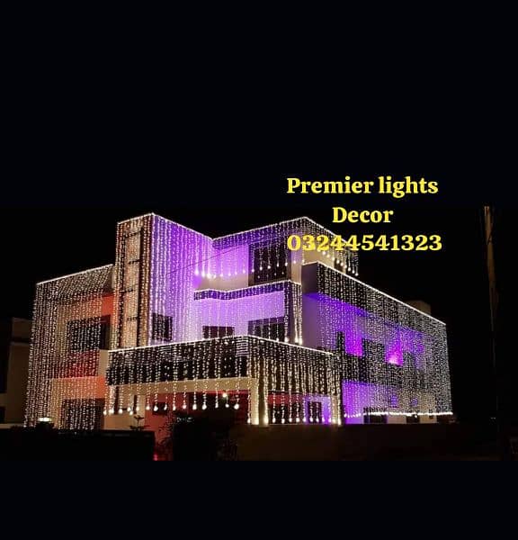 wedding lighting decoration/House lighting decoration/Dj sound system 3