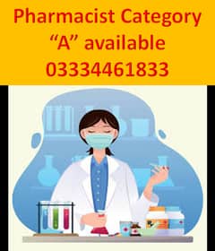 Pharmacist Category A available