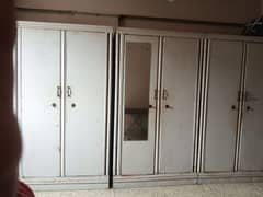 Iron cupboard six door