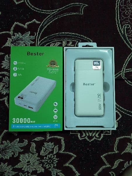 Bester 66W Fast Charging Power Bank 0