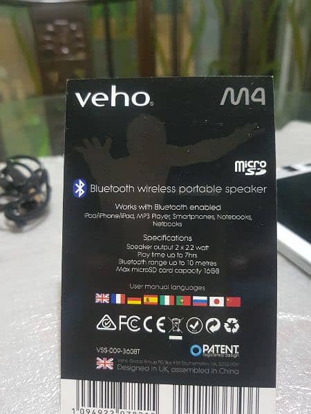 Veho 360 M4 Bluetooth Speakers 2