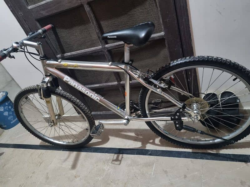 Panasonic cat mountain almuniam bicycle 10/10 condition 2