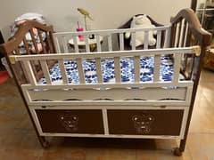 Tinnies Baby Crib / Baby Cot / Kids Bed / Wooden Cot / Kids Furniture