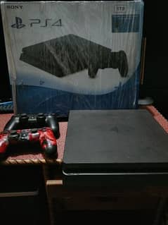 ps4 slim 1tb jailbreak with box big titles installed 0