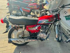 honda 125CG 2022 Model Sticker 2023 Open Latter