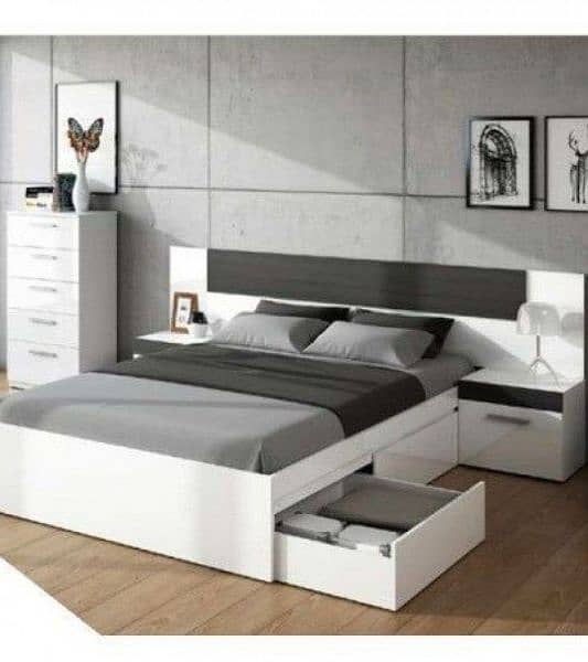 stylish bedroom set, furniture set, bridal furniture set 5