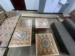 3 Piece Side Table Set