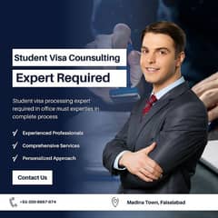 Male & Female Required for Student Visa Only Expert