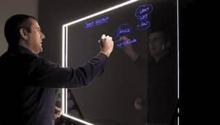 Lightboard for online courses - Teaching and Learning