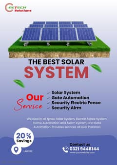 Electric Fence , solar system , security alarm