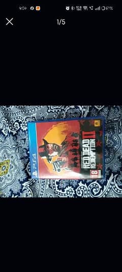 (negotiable price)Red Dead Redemption 2 10 10 condition