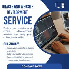 We Develop all types of Website and Oracle forms and Reports