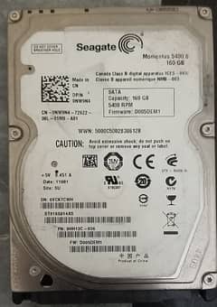 HDD 160 GB