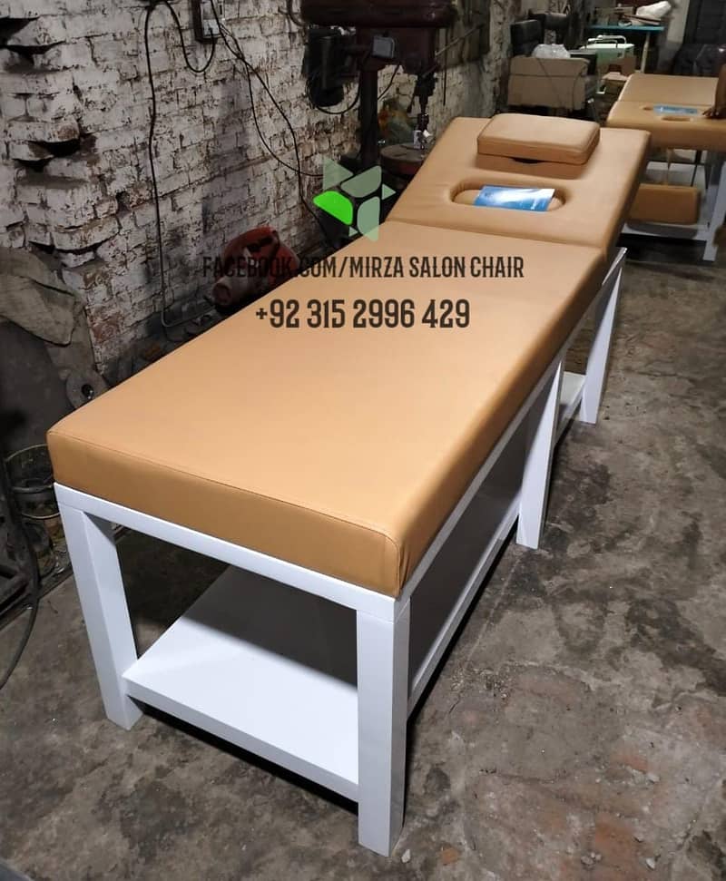 Saloon chair/manicure Padicoure/masage bed/shampo unit/troly 8