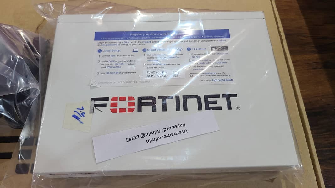 FORTINET FortiGate-40F | Fire''wall Appliance | Branded Used (Box) 6