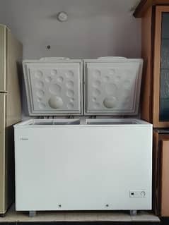 Slightly Used Haier Double Door Refrigerator & Freezer for Sale