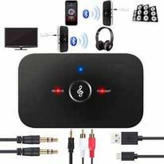 Bluetooth Receiver and Transmitter 2-in-1 Bluetooth Adapter Wireless 0