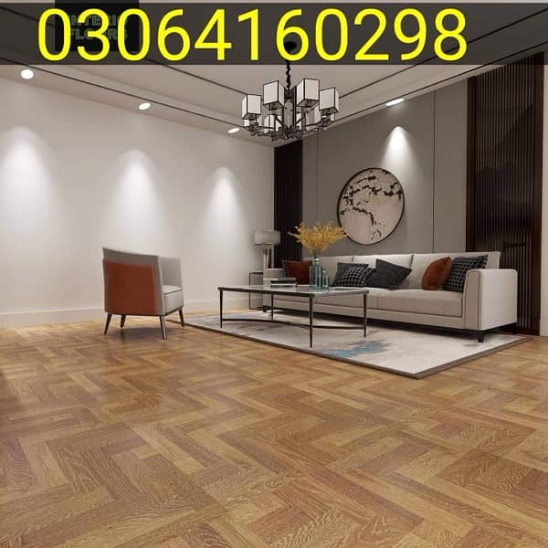 Laminate Wooden Floor, SPC Flooring, Carpet Tile Flooring . 2