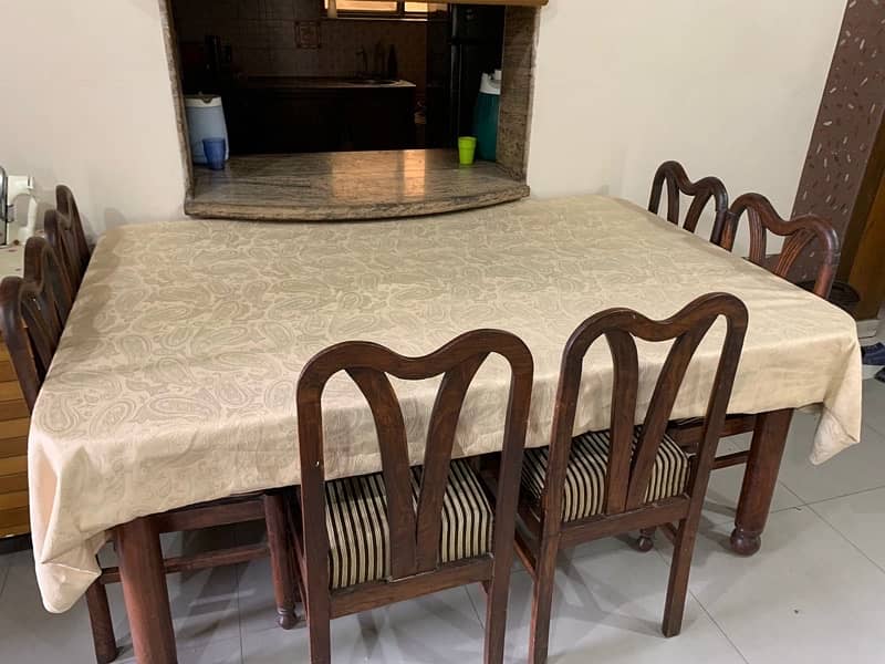 Wooden Dining Table 6