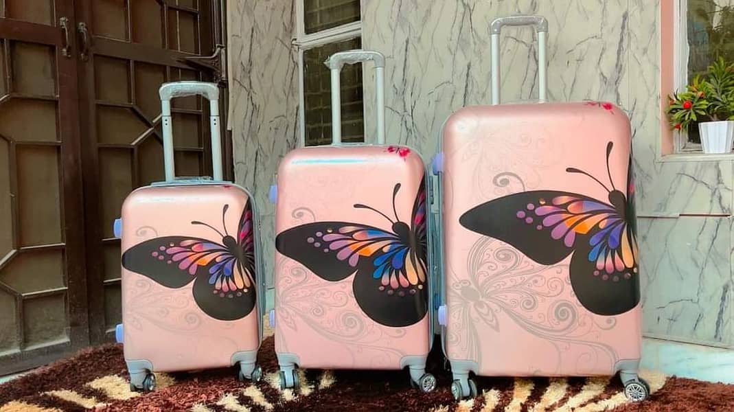 Digital Print Luggage Bags|Travel bags| travelling trolley 6