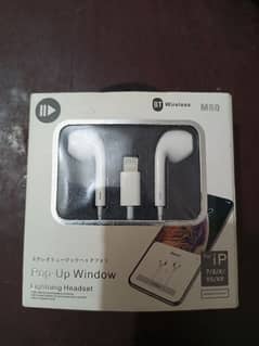 M80 BT Handfree Only For IPhone 7 to XR Urgent Sale