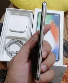 iPhone X 256 gb with box My WhatsApp number 0326-7720513