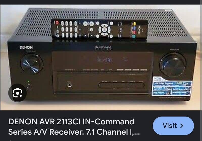 Denon AVR-2113CI  Home Theater 4k Amplifier (Yamaha JBL Klipsch) 3