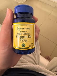 Vitamin D3 and probiotic-10 25 billion