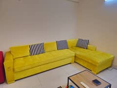 7 seater L shaped Sofa Set