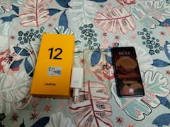 realme 12 in new Condition With All Aces 8+8 256gb 11 month wranti