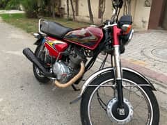 Honda cg 125 2019 model in excellent condition