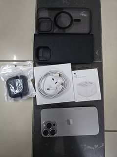 iphone 15 pro max HK model PTA APPROVED Airpods 3rd gen