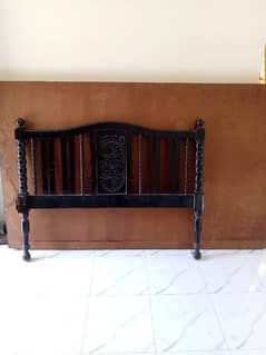 wooden bed sagwaan original