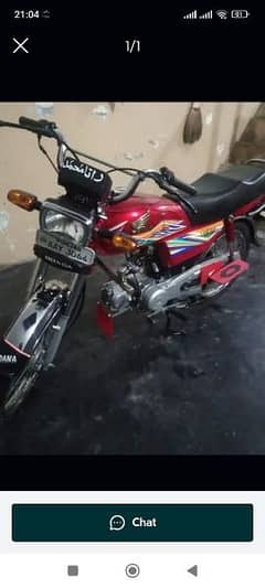 Honda 70 CD Argent for Sale Model 2020