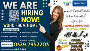 Typing job / Data Entry Job / Assignment Job / Online Job / Part Time 0