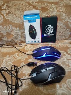 2 RGB Gaming Mouse New Condition