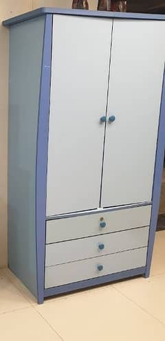 Imported 2 Door wardrobe with 3 darwer Tesco Uk