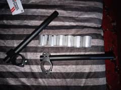 Clip on handle bar and switch assembly 0