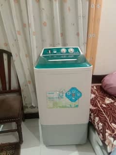 I want to sale my washing machine if anyone interested then contact me