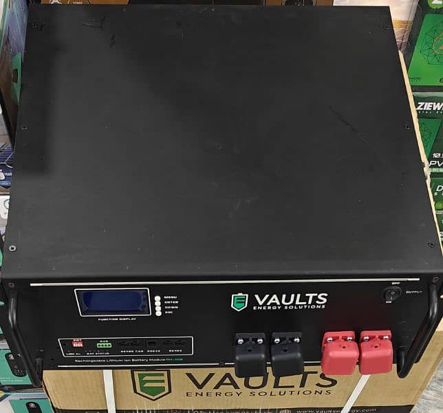 Vaults Energy Solutions PM-50R LEP 48V 105AH Lithium Ion Battery 5