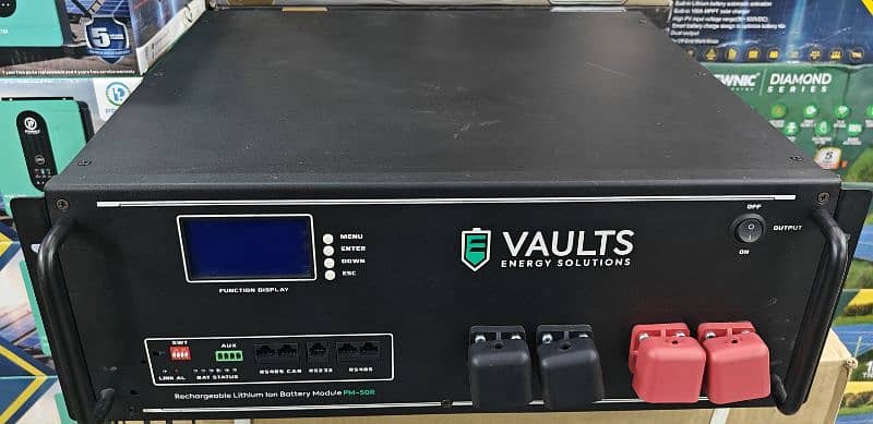 Vaults Energy Solutions PM-50R LEP 48V 105AH Lithium Ion Battery 6