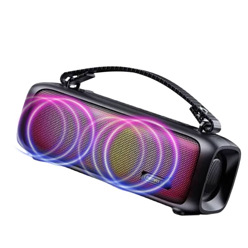 Remax Rb-M67 Portable Super Bass Wireless Speaker With Rgb Lights 3