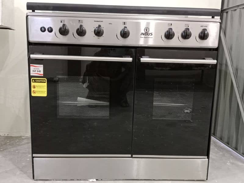 indus 5 burner gas cooking range 3