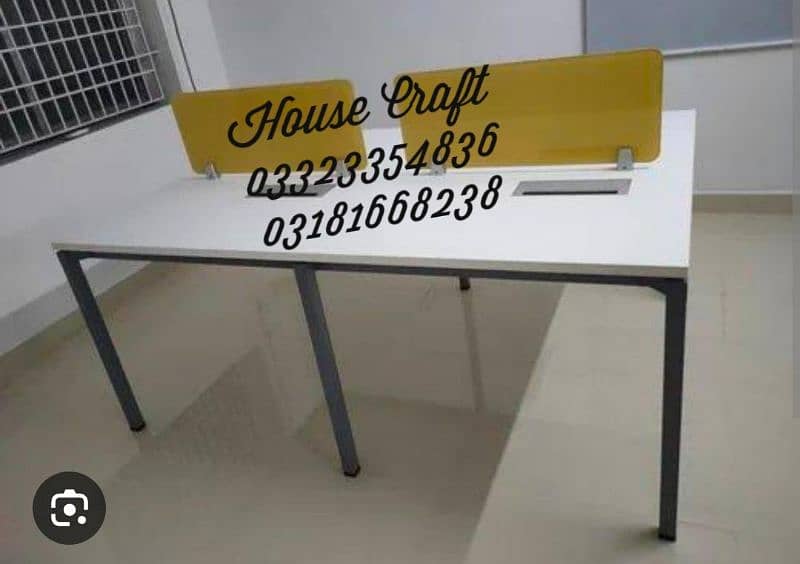 Office Work Station Cubicles Table Available 2